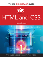 HTML and CSS: Visual QuickStart Guide 0136702562 Book Cover