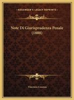 Note Di Giurisprudenza Penale 116228448X Book Cover