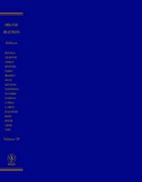 Organic Reactions, Volume 63 0470098988 Book Cover