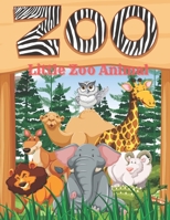 Little Zoo Animal: This adorable coloring book is filled with a wide variety of animals to color : Sea Animals, Farm Animals, Jungle Animals, Woodland Animals and Circus Animals B08DTYWN8Q Book Cover