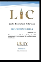 london international conference; September 2021: Proceeding 2021-4 B09GQC9DL4 Book Cover