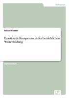 Emotionale Kompetenz als Weiterbildungsziel 3656218595 Book Cover