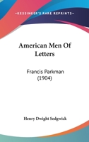 American Men of Letters 1010227912 Book Cover