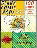 blank comic book for teens and kids  with Variety of Templates Draw Your Own Comics, dogman: Comic Sketch Notebook (8.5x11, 100 Pages) Create Your Own ... Drawing Express Your Kids or Teens Talent 1671997212 Book Cover