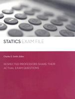 Statics Exam File (Exam File Series) 0910554471 Book Cover