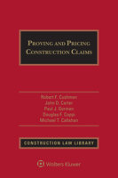 Proving and Pricing Construction Claims 1543823610 Book Cover