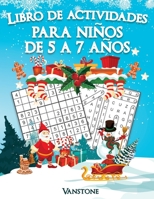 Libro de actividades para Niños de 5 a 7 años: 200 Sudoku y Sopa de letras con Soluciones - Entrena la Memoria y la Lógica (Edición navideña) B08L19X7KY Book Cover