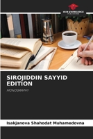 Sirojiddin Sayyid Edition 6207353110 Book Cover