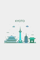 Kyoto Minimalist Travel Notebook [Lined] [6x9] [110 pages] 1674277555 Book Cover