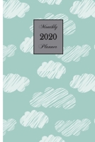 2020 Monthly Planner: Pretty Paper 6 x 9 inch 120 Pages Year Months Weeks Calendar, Schedule, and Organizer plus Graph Paper (January 2020 - December 2020) (Pretty Planners) 1698382308 Book Cover