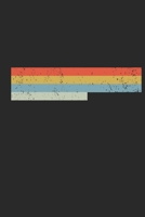 Kentucky: Cool Vintage Retro Stripes Kentucky Notebook Composition Makes For A Nice Gift And Souvenir For Friends, Family And Visitors To The State Of ... Lined Journal Blank Book 6 X 9 Pages 110 1711175021 Book Cover