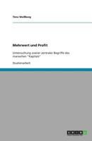 Mehrwert und Profit 3640376277 Book Cover