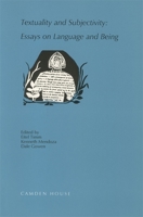 Textuality and Subjectivity: Essays on Language and Being (Studies in English and American Literature and Culture) 1879751070 Book Cover