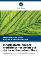 Inhaltsstoffe einiger medizinischer Arten aus der brasilianischen Flora (German Edition) 6208382904 Book Cover