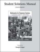 Student Solutions Manual for Mathematics for Elementary Teachers 0077430905 Book Cover