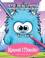 Kawaii Coloring book Kawaii Monster: Coloring Monstrously Cute - 40+ High-Quality Illustrations of Kawaii Monsters B0CNLYZP49 Book Cover