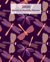 2020 Weekly and Monthly Planner: Pink Flamingo - Monthly Calendar with U.S./UK/ Canadian/Christian/Jewish/Muslim Holidays- Calendar in Review/Notes 8 x 10 in.-Wildlife Birds Nature 1705628176 Book Cover