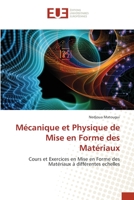 Mécanique et Physique de Mise en Forme des Matériaux: Cours et Exercices en Mise en Forme des Matériaux à différentes echelles 6203429015 Book Cover