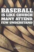 Notebook: Pro Baseball Gamer Planner / Organizer / Lined Notebook (6" x 9") 1089444001 Book Cover