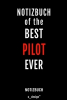 Notizbuch f�r Piloten / Pilot / Pilotin: Originelle Geschenk-Idee [120 Seiten liniertes blanko Papier] 1691111457 Book Cover