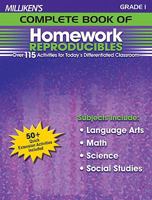 Milliken's Complete Book of Homework Reproducibles - Grade 1: Over 110 Activities for Today's Differentiated Classroom 1429104686 Book Cover