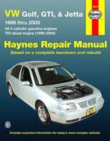 VW Golf, GTI, & Jetta, '99-'05 (Automotive Repair Manual) 156392708X Book Cover