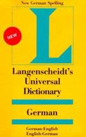 Langenscheidt's Universal German Dictionary: German-English English-German 0887291228 Book Cover