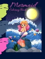 Mermaid Coloring Book: Creative Haven Mermaids Coloring Book B08W7GYPC4 Book Cover