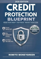 Credit Protection Blueprint: A Step-by-Step Plan to Freeze Your Credit, Stop Fraud, and Protect Your Score Before Unexpected Issues Undo Your Progress 1805566652 Book Cover