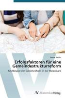 Erfolgsfaktoren Fur Eine Gemeindestrukturreform 3639720725 Book Cover
