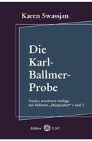 Die Karl-Ballmer-Probe 3930964805 Book Cover