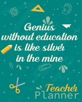 Lesson Planner for teachers: Weekly and Monthly Planner | Academic Year Lesson Plan and Record Book (2019-2020 Lesson Plan Books for Teachers) | 8x10’’, 160 pages 1650677332 Book Cover