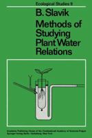 Methods of Studying Plant Water Relations 3642658342 Book Cover