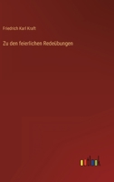Zu den feierlichen Redeübungen 3368013017 Book Cover