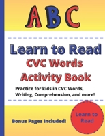 CVC Words Activity Book B09731LRXG Book Cover