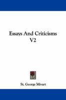 Essays and Criticisms, Volume 2 1163248517 Book Cover