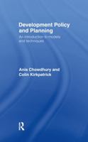 Development Policy and Planning: An Introduction to Models and Techniques 0415098890 Book Cover