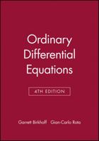 Ordinary Differential Equations, 4th Edition 0471860034 Book Cover