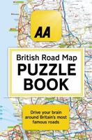 The AA British Road Map Puzzle Book 0751578975 Book Cover