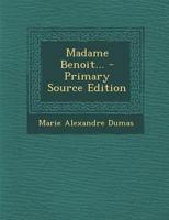 Madame Benoa(r)T 2016205792 Book Cover