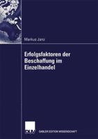 Erfolgsfaktoren Der Beschaffung Im Einzelhandel 3824480719 Book Cover