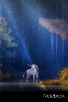 Notebook: Geschenke für Einhornfans: Einhorn Notizbuch / persönliches Tagebuch / Schreibheft / Logbuch / Planer / Vokabelheft / Notizen - 6 x 9 Zoll ... Seiten mit Datumslinie, glänzendes Cover. 1676225919 Book Cover