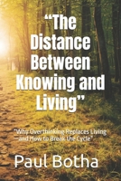 “The Distance Between Knowing and Living”: “Why Overthinking Replaces Living—and How to Break the Cycle” B0GYLP7GLT Book Cover