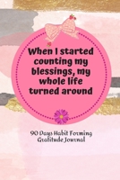 90 Days Habit Forming  Gratitude Journal - - Journaling in Gratitude and Mindfulness for Adults and Teens to Form an Awesome Habit of Positivity Each New Day 1711756636 Book Cover