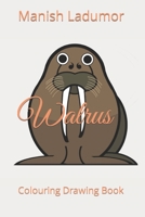 Walrus: Colouring Drawing Book B09TF1K12F Book Cover