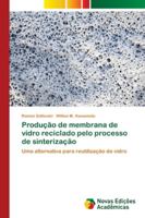 Produção de membrana de vidro reciclado pelo processo de sinterização: Uma alternativa para reutilização do vidro 6202179023 Book Cover