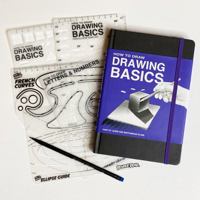 How to Draw DRAWING BASICS Sketchbook & Stencils SET 1685641768 Book Cover
