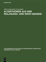 Alterthümer Aus Der Malakand- Und Swat-Gegend 3112505018 Book Cover