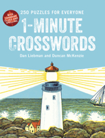 1-Minute Crosswords: 250 Puzzles for Everyone 1443456799 Book Cover