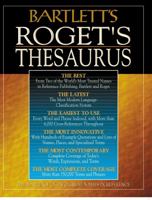 Bartlett's Roget's Thesaurus 0316101389 Book Cover